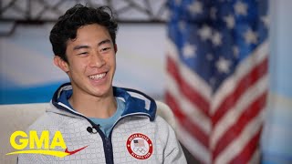 Olympic champion Nathan Chen opens up about winning gold l GMA [upl. by Randee]