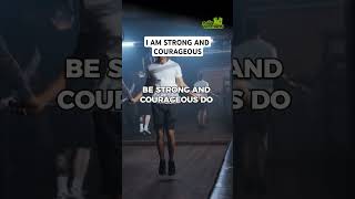 I AM STRONG AND COURAGEOUS motivation bibleverseoftheday strong courage nightprayer [upl. by Buddie832]