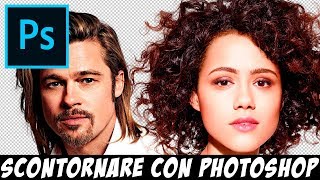 Tutorial Scontornare con Photoshop CC 2018 [upl. by Icul]