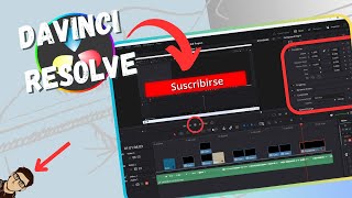 DaVinci Resolve como agregar flechas al video [upl. by Eidurt]