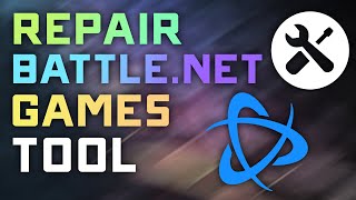 How to SCAN amp REPAIR GAMES on the Battlenet Launcher  2024 Tutorial [upl. by Eissed331]