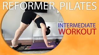 Best Pilates Reformer Workout  Intermediate  Full Body [upl. by Adnarram553]