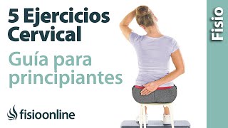 5 Ejercicios fáciles para cervicales  GUIA PARA PRINCIPIANTES [upl. by Ardelis438]