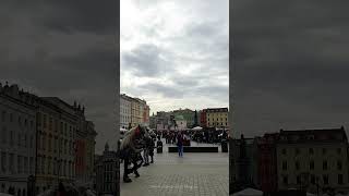 Hauptmarkt Rynek Główny in Krakau  Polen [upl. by Yv]