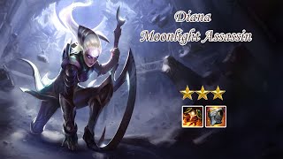 Moonlight Assassin  TFT Set 4  Teamfight Tactics Fates [upl. by Ycul485]