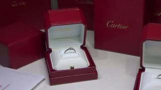 Folge 1 Solitaire 1895 de CARTIER Platin Diamant Ring Verlobungsring [upl. by Alehcim]