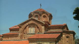 Iglesia de Santa María Peribleptos en Ohrid [upl. by Aneerhs]