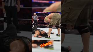 Roman rans or John Sina friend 🤝trendingshorts viralvideo youtubeshorts wwefan romanfan [upl. by Leftwich]