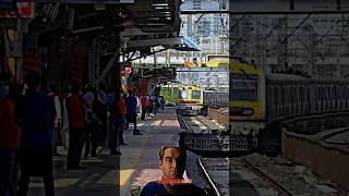 15 foot Long Rod at railway track Mumbai Local Train😨 shorts [upl. by Fredela83]