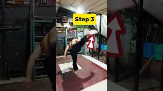 Side Kick Tutorial youtubeshorts martialarts trainhardtostayfit trainingday [upl. by Brendin827]