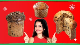 3 Recetas De Pan Dulce Navideño Panettone [upl. by Dietz]