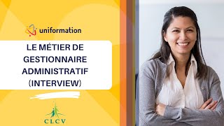 Interview  le métier de gestionnaire administratif [upl. by Ilajna]