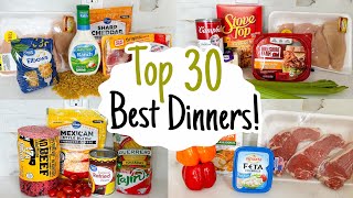 30 of the BEST Quick Dinner Recipes  Simply DELICIOUS Weeknight Meals Made EASY  Julia Pacheco [upl. by Ecirual]