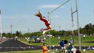 Morgan LeLeux clears 13 feet at 2010 Mobile Challenge of Champions [upl. by Acisse]