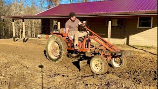 Nice Dirt Work with a Small Tractor [upl. by Roderic]