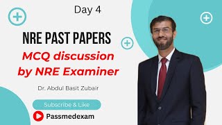 Past paper MCQs NRE 1 discussion Day 4 [upl. by Gerick106]