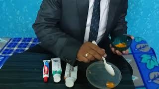 Vestige toothpaste  Dent Assure Demo [upl. by Remliw]