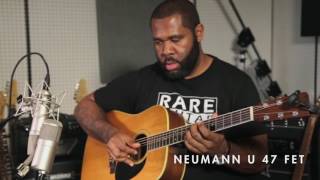 Neumann U 47 FET  Acoustic Guitar Mic Shootout [upl. by Ylicec]