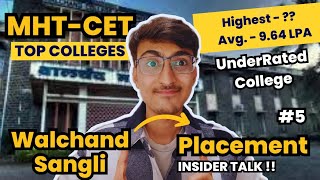 Walchand Sangli  COEP VJTI SPIT PICT ❌  MHTCET College Review  JEE Mains 2024 Updates [upl. by Jobie281]