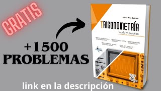 ¡EL MEJOR LIBRO DE TRIGONOMETRIA COMPLETAMENTE GRATIS [upl. by Klina]