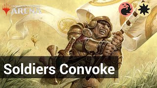 🔴⚪NEW CONVOKE VERSION BOROS SOLDIERS CONVOKE GAMEPLAY  STANDARD BO1 FOUNDATIONS  MTG ARENA [upl. by Aurelio]