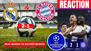 Real Madrid vs Bayern Munich 21 Live Champions League UCL Football Match Score Highlights Vivo [upl. by Stefan806]