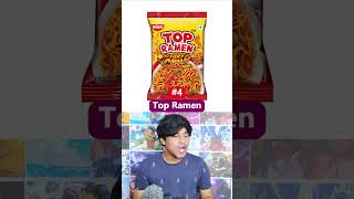 Top 10 Noodles Brand In India [upl. by Suivatna]