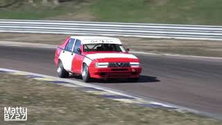 Screaming 9000Rpm 455Hp 950Kg Alfa Romeo 75 3897ccm OKTech [upl. by Damle]