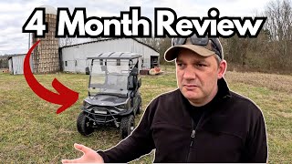 Tractor Supply GOLF CART 4 Month Review [upl. by Aldon846]