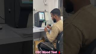 CBC Blood Test 🩸 ytshorts [upl. by Brezin]