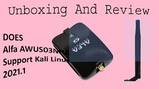 KaliBest Wifi Adapter  Alfa AWUS036NHA Unboxing and Review Does is Support Kali 20211 Version [upl. by Hsot]