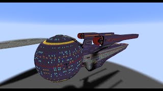 Minecraft Olympic Class Starship Construction [upl. by Voorhis]