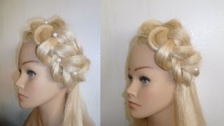 Frisuren Schnell und EinfachZopf flechteh seitlichFlechtfrisurDutch Braid HairstylePeinados [upl. by Rombert]