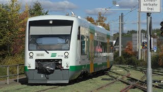 Dual Gauge Track Train on Tram Tracks [upl. by Ailero]