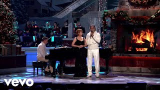 Andrea Bocelli Reba McEntire  Blue Christmas [upl. by Tisbe]