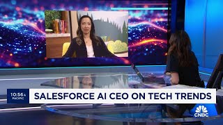 Salesforce AI CEO speaks about the companys generative AI push [upl. by Ajroj356]