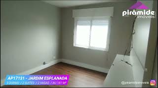 Apartamento no Jardim Esplanada  AP17131 [upl. by Cumings]