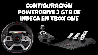 Configuración volante POWERDRIVE 2 GTR de Indeca Business en Xbox One [upl. by Opportina]