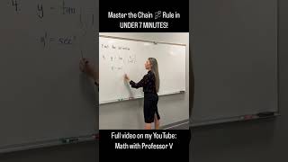 Calculus Tutorials amp More mathwithprofessorv calculusvideos chainrule integrals [upl. by Godden]