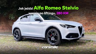 280konną Alfą Stelvio w trasę [upl. by Aileahcim]