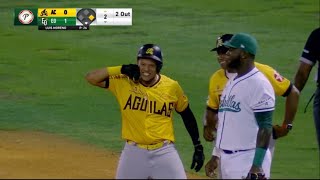 Resumen Águilas Cibaeñas VS Estrellas Orientales Serie Regular 30102024 [upl. by Ahsyad]