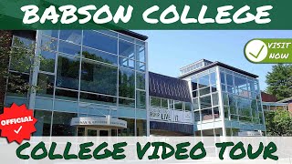 Babson College  Official College Video Tour [upl. by Hanimay811]