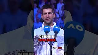 Kimsenin HAYALLERİNİ Çalmasına İZİN VERME 👈Novak Djokovic Konuşması 2023 [upl. by Naejeillib]