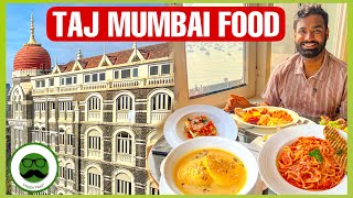 Rs 50000 24 Hour Eating Taj Palace Mumbai Food  Veggie Paaji Food Challenge [upl. by Ecadnak]