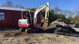 Takeuchi TB228 Mini Excavator [upl. by Ahsetra]