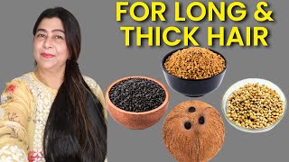 3 Best Remedies for Long Thick Hair Dandruff Removal amp Holi Color Removal [upl. by Maire431]