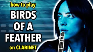 How to play Birds of a Feather on Clarinet  Clarified [upl. by Ellehc]