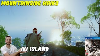 Mountainside Haiku  GHOST OF TSUSHIMA  Iki Island  PS4 Pro detorio [upl. by Tlok221]