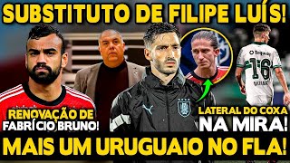 SUBSTITUTO DE FILIPE LUÍS FLA ABRE CONVERSAS COM VIÑA RENOVAÇÃO DE F BRUNO LATERAL DO COXA E [upl. by Ylrad19]