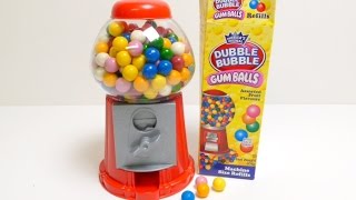 Gumball Machine Dubble Bubble Gum  Gum Machine ガムボールマシーン [upl. by Ines]